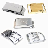 Custom Metal Pin Automatic Release Belt Buckles For Clothing Bags